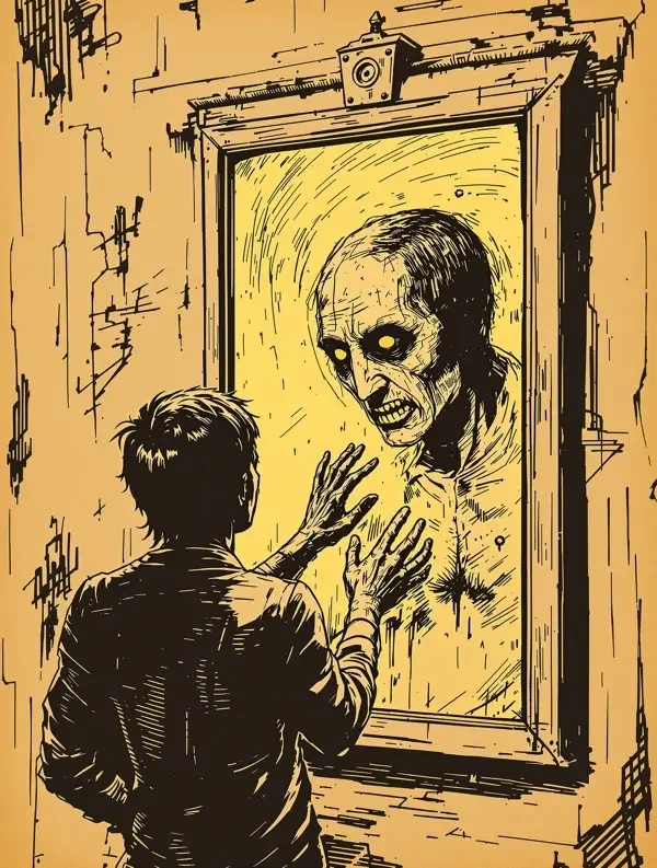 包子漫画-镜中人-漫画封面
