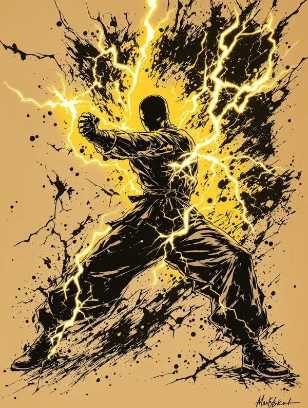 包子漫画-雷霆武道-漫画封面